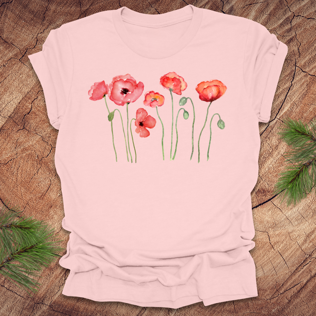 Dancing Poppies Tee