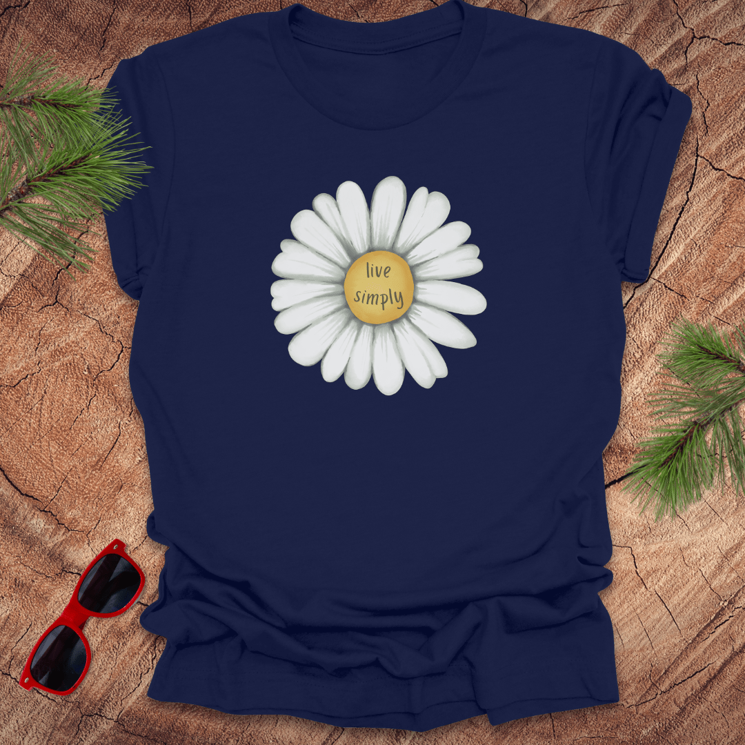 Live Simply Daisy Tee