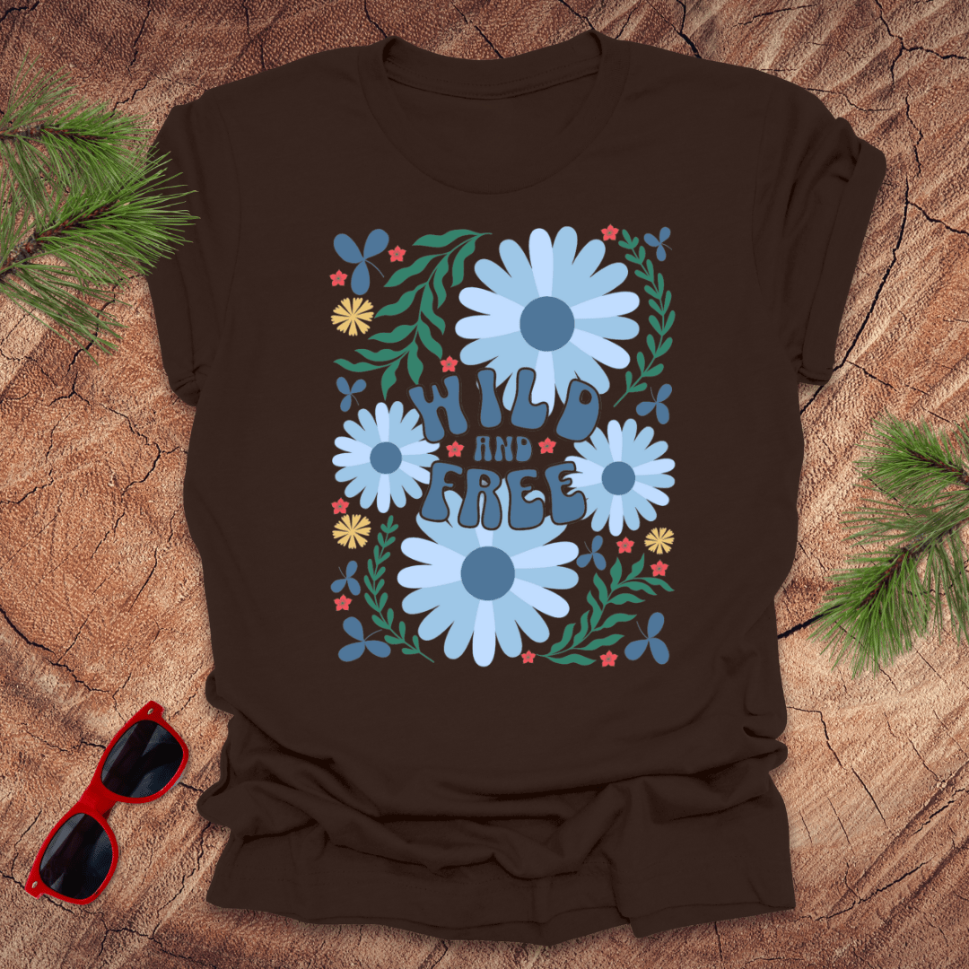 Wild and Free Floral Tee