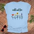Wild and Free Floral Tee